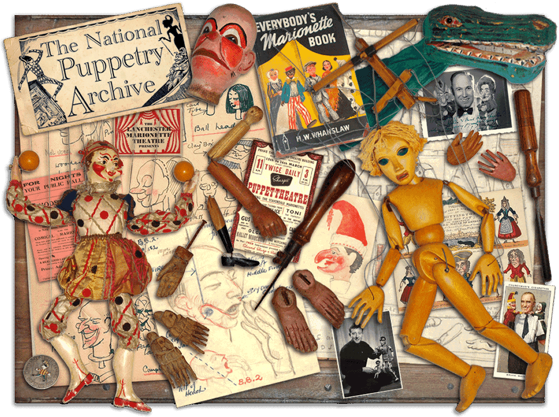 National Puppetry Archive collage image
